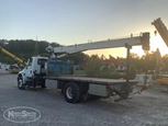 Used Boom Truck in yard